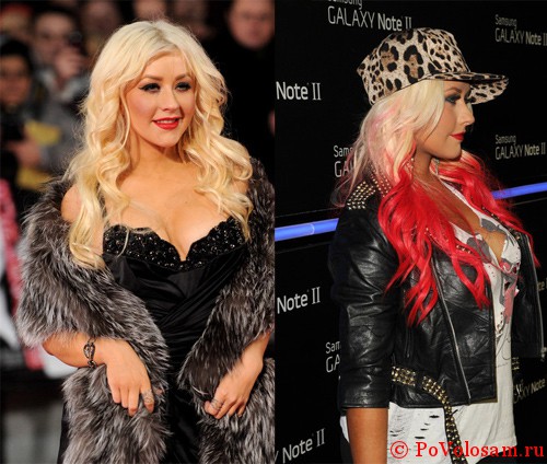 Christina Aguilera до и после