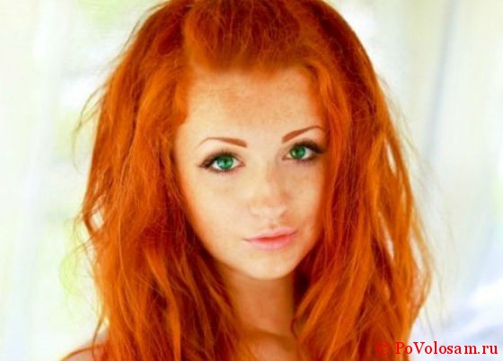 Цвет волос для зеленых глаз: варианты оттенков